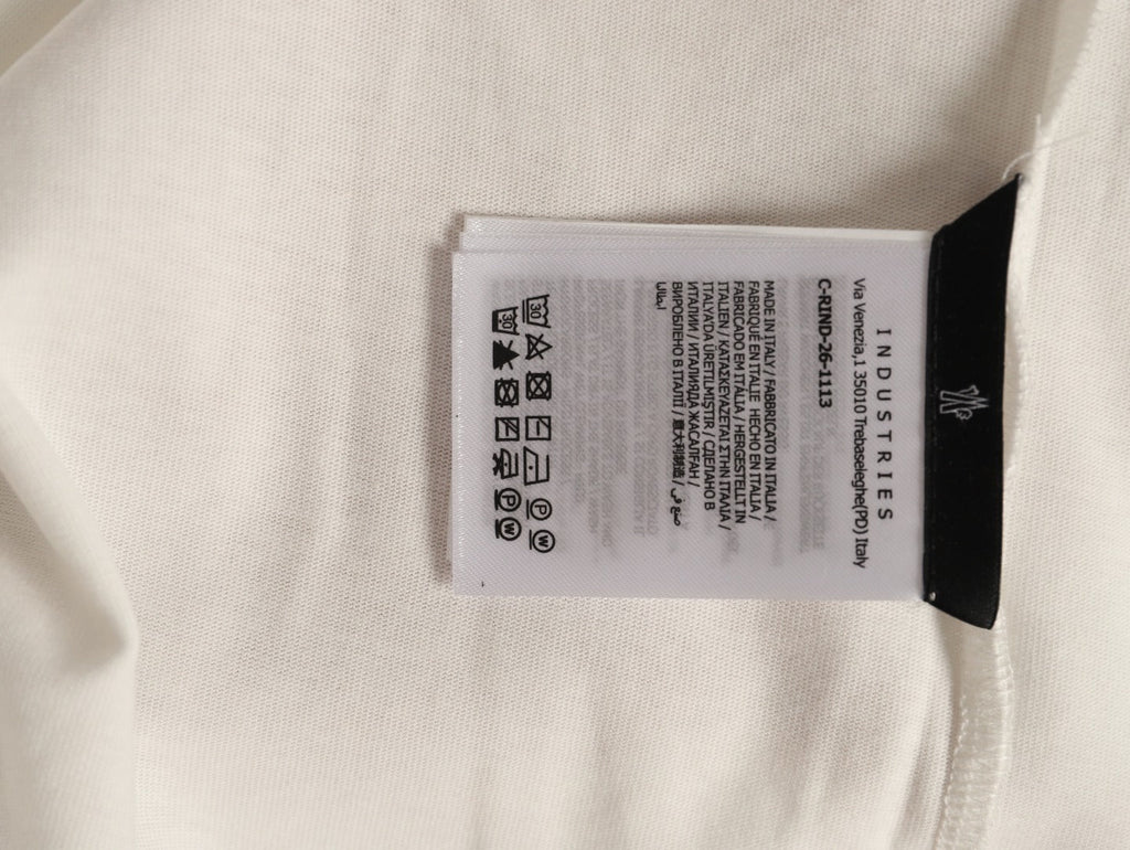 Moncler Lettering Long-Sleeve T-Shirt - Cream